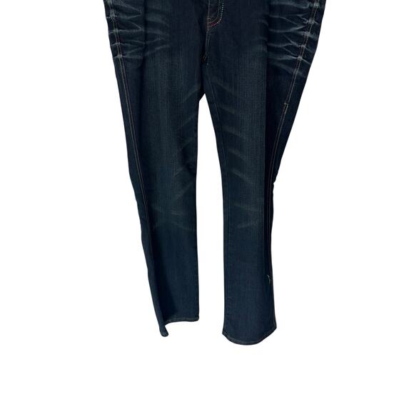 Coogi Women's Jeans Dark Wash Straight Leg Streetwear Stitched‎ Size 17/18 - Picture 3 of 12